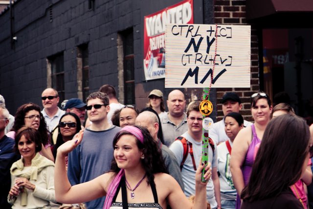 The geek perspective at Twin Cities Pride.